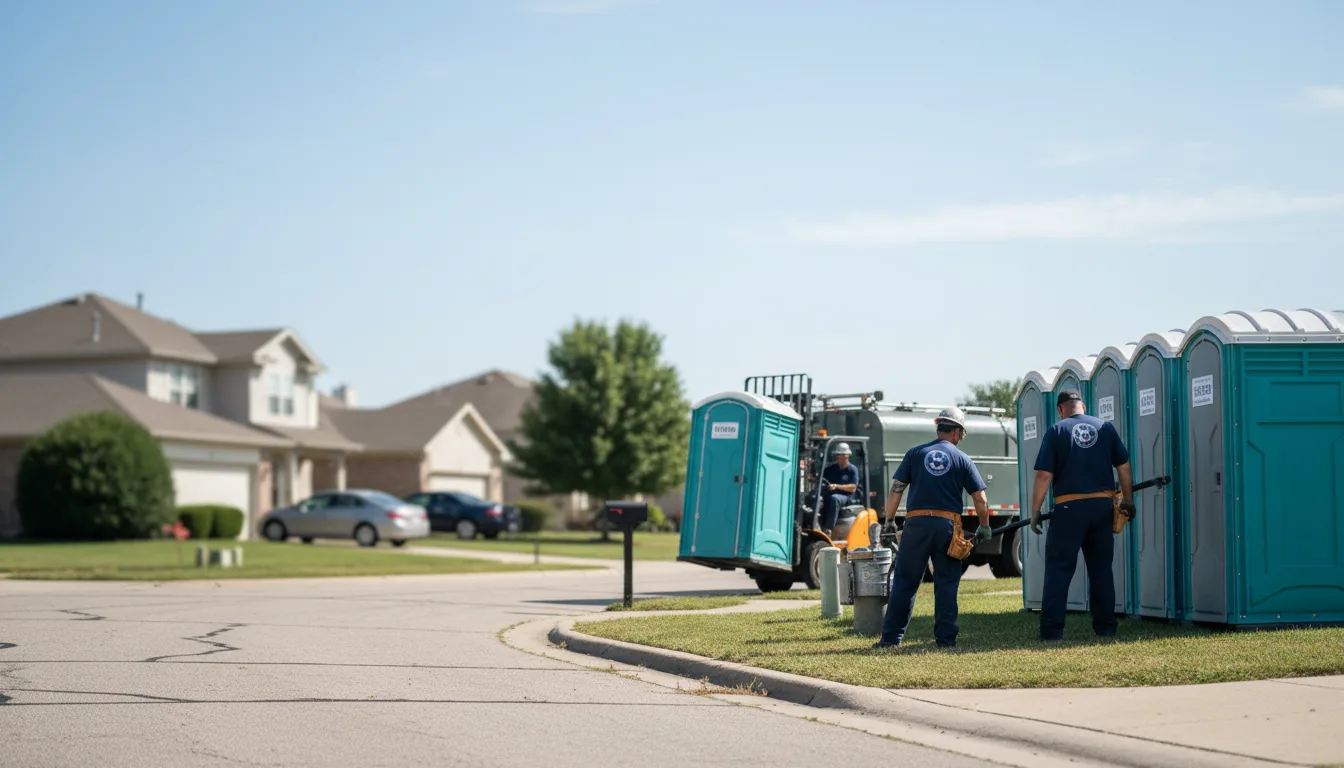 Porta Potty Rental in Overbrook, OK near me